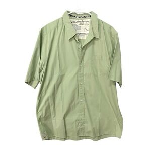 Vintage Quiksilver XL Shirt Our Roots Are‎ Revolution Light Green Beach Casual